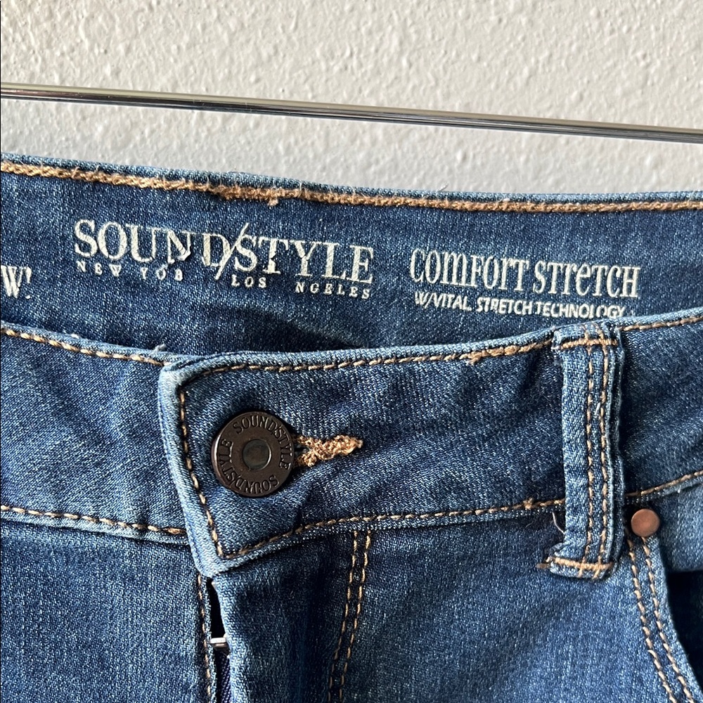 Ripped Indigo Skinny Jeans - Picture 5 of 7